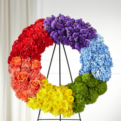 Circle of Love Wreath –  Blossoms In Studio Of Flowers, Forest MS
