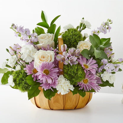 Peace & Love Basket –  Blossoms In Studio Of Flowers, Forest MS