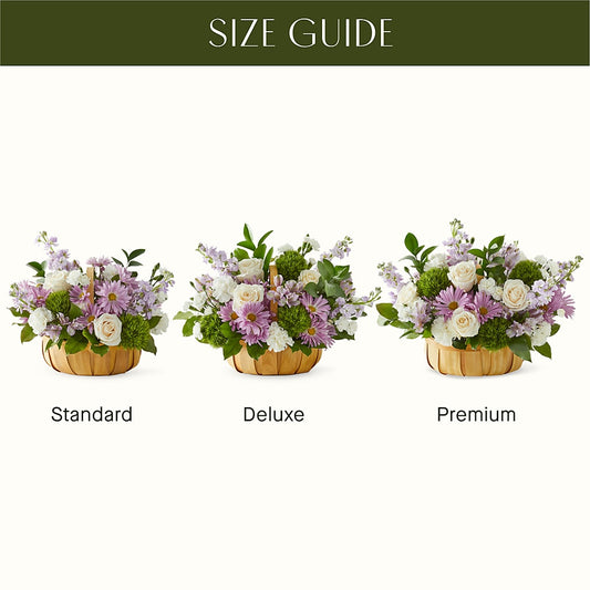 Peace & Love Basket –  Blossoms In Studio Of Flowers, Forest MS