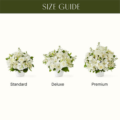 Peaceful Reflections Arrangement –  Blossoms In Studio Of Flowers, Forest MS