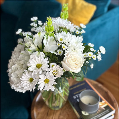 Classic Ivory – A Florist Original –  Blossoms In Studio Of Flowers, Forest MS