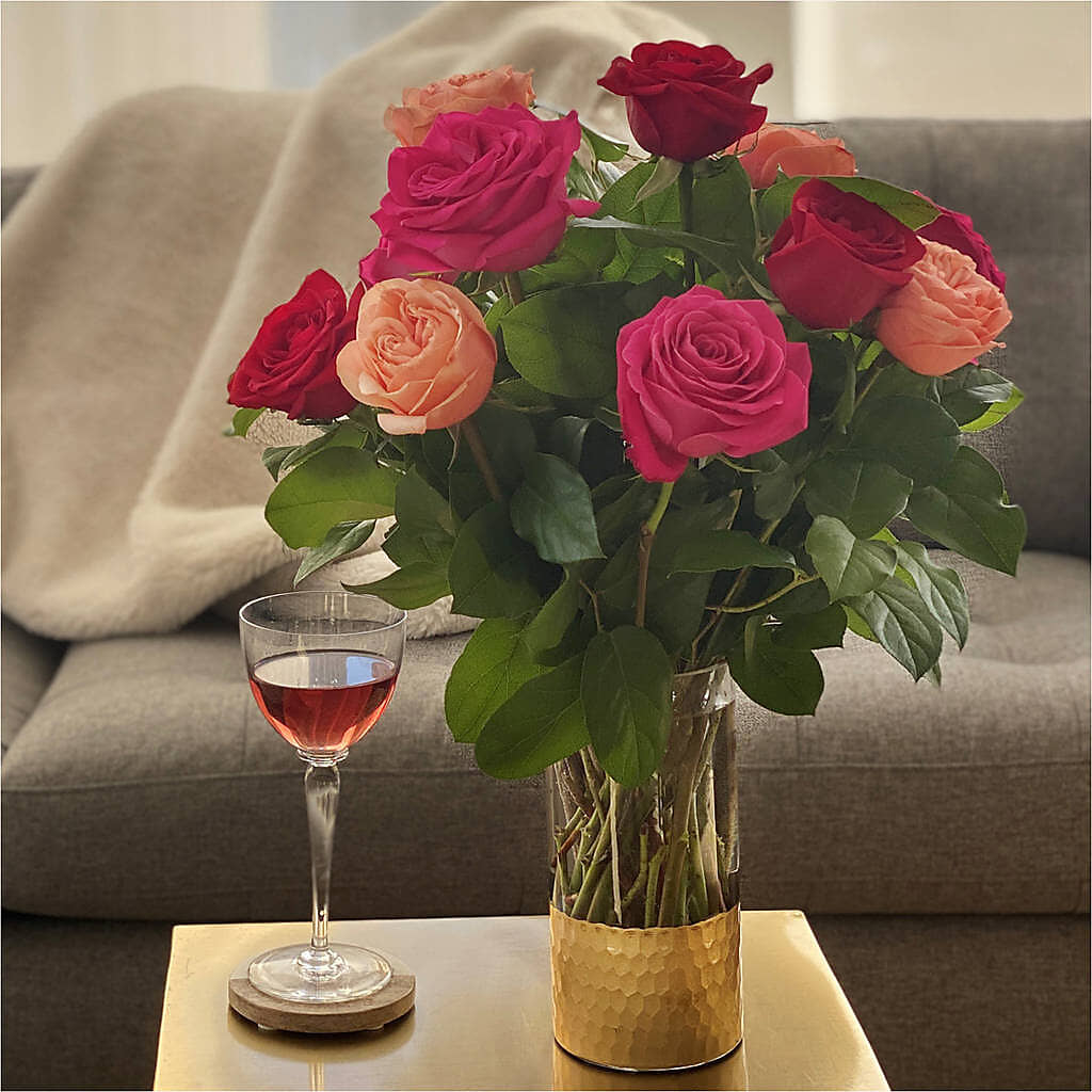 Ever After Rose Bouquet –  Blossoms In Studio Of Flowers, Forest MS
