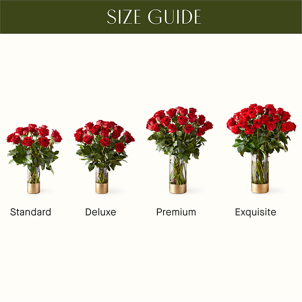 Classic Love Red Rose Bouquet –  Blossoms In Studio Of Flowers, Forest MS