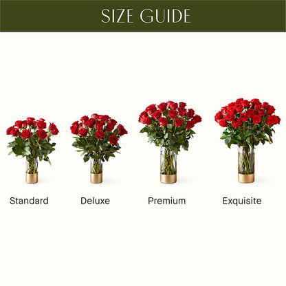 Classic Love Red Rose Bouquet –  Blossoms In Studio Of Flowers, Forest MS
