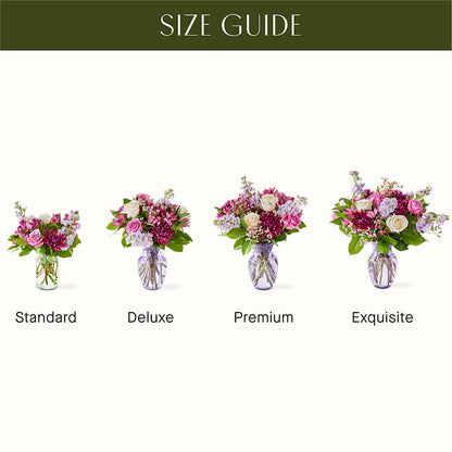 Amethyst Dreams Bouquet –  Blossoms In Studio Of Flowers, Forest MS