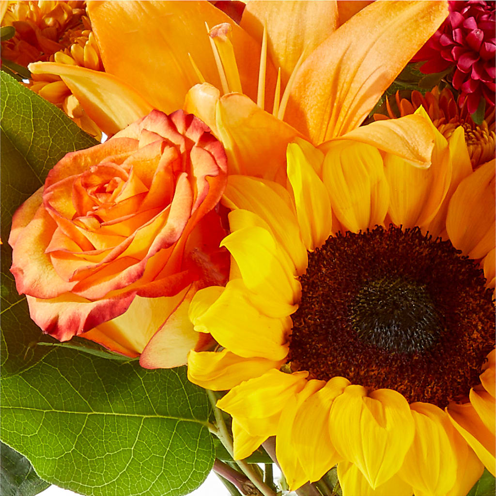 Fall Day Bouquet –  Blossoms In Studio Of Flowers, Forest MS