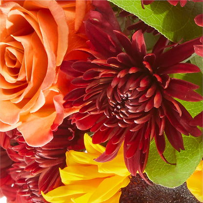 September Sunset Bouquet –  Blossoms In Studio Of Flowers, Forest MS