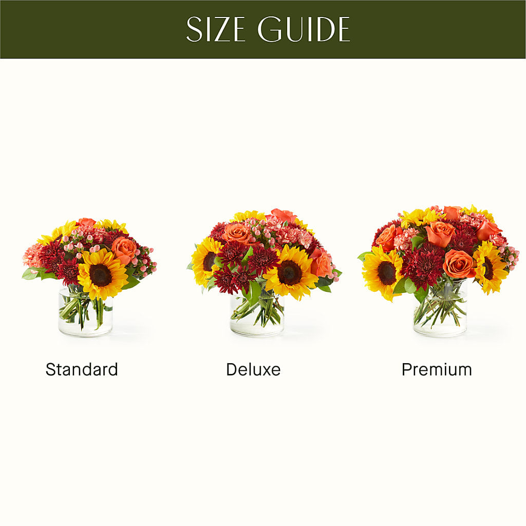 September Sunset Bouquet –  Blossoms In Studio Of Flowers, Forest MS