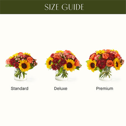 September Sunset Bouquet –  Blossoms In Studio Of Flowers, Forest MS