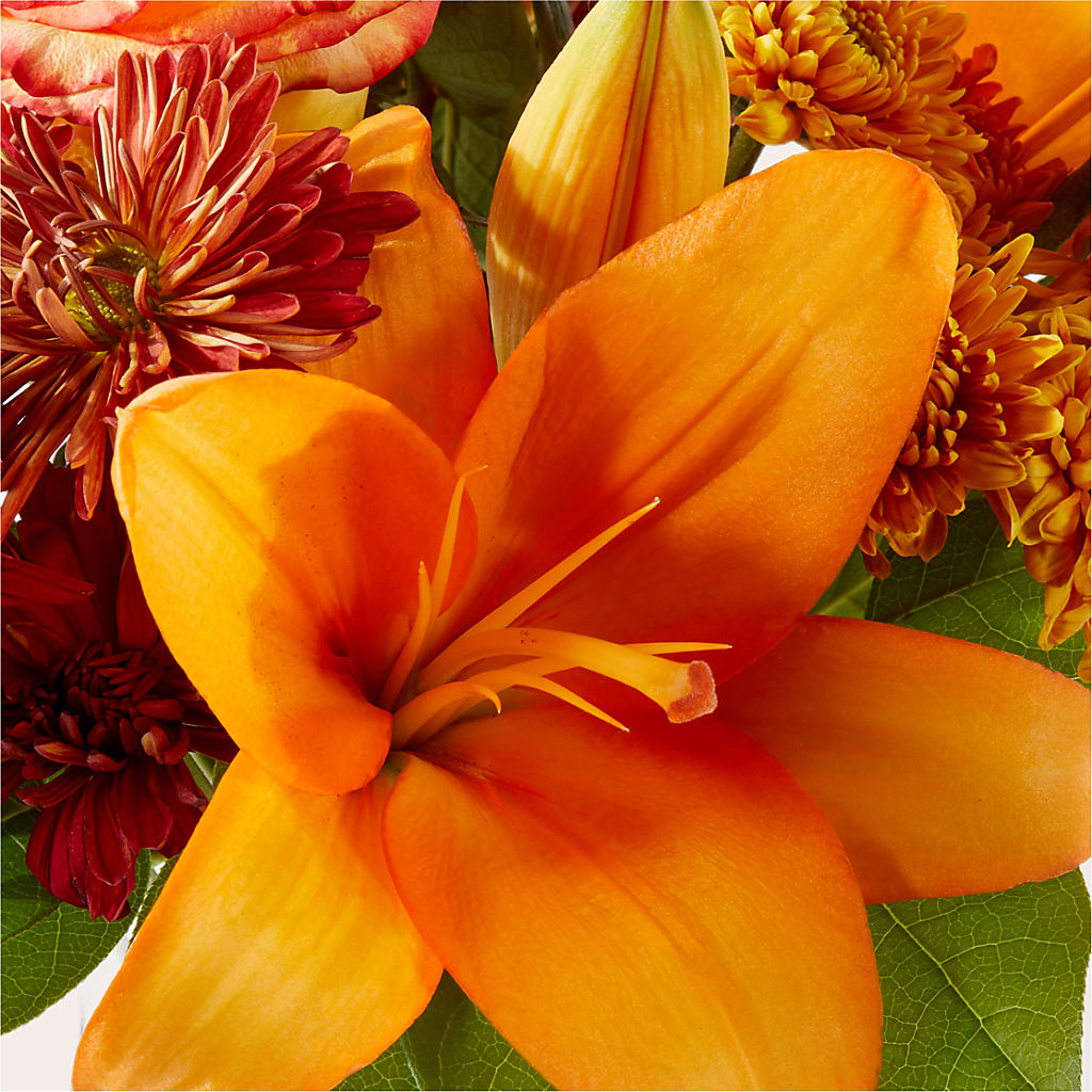 Autumnal Aroma Bouquet –  Blossoms In Studio Of Flowers, Forest MS