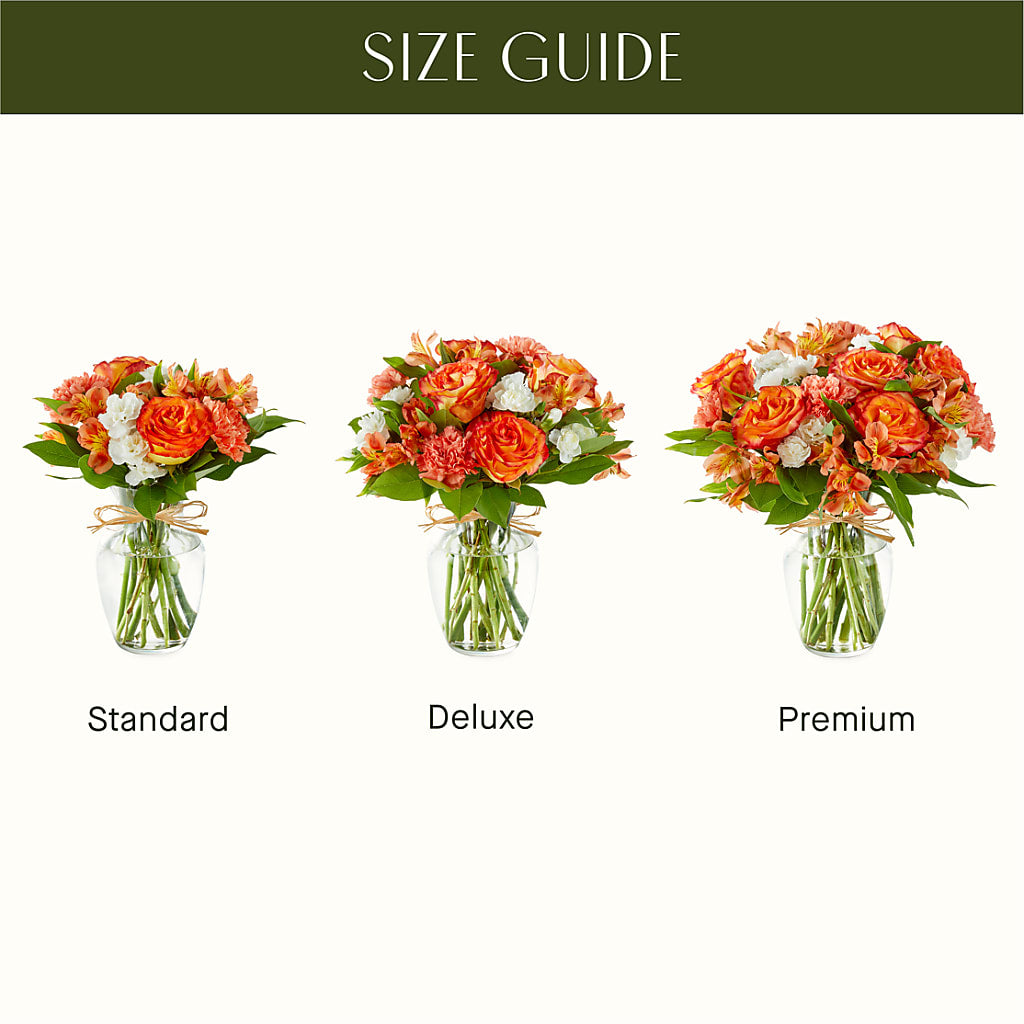 Apricot Glow Bouquet –  Blossoms In Studio Of Flowers, Forest MS