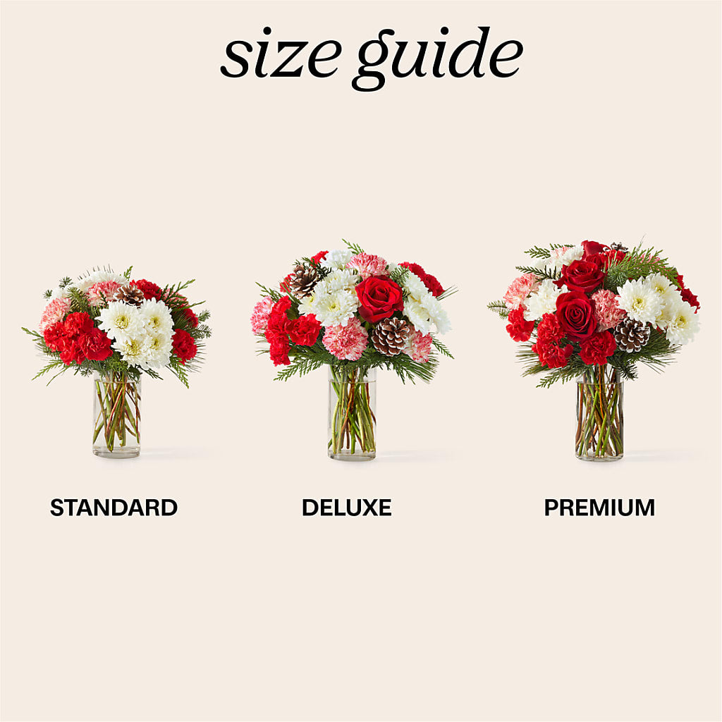 Candy Cane Lane Bouquet –  Blossoms In Studio Of Flowers, Forest MS