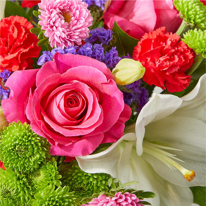 Quality Time Bouquet –  Blossoms In Studio Of Flowers, Forest MS