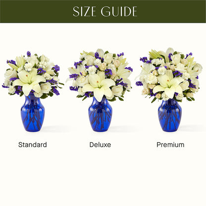 Sapphire Rush Bouquet –  Blossoms In Studio Of Flowers, Forest MS