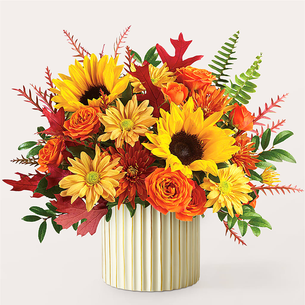 Fall Campfire Bouquet –  Blossoms In Studio Of Flowers, Forest MS