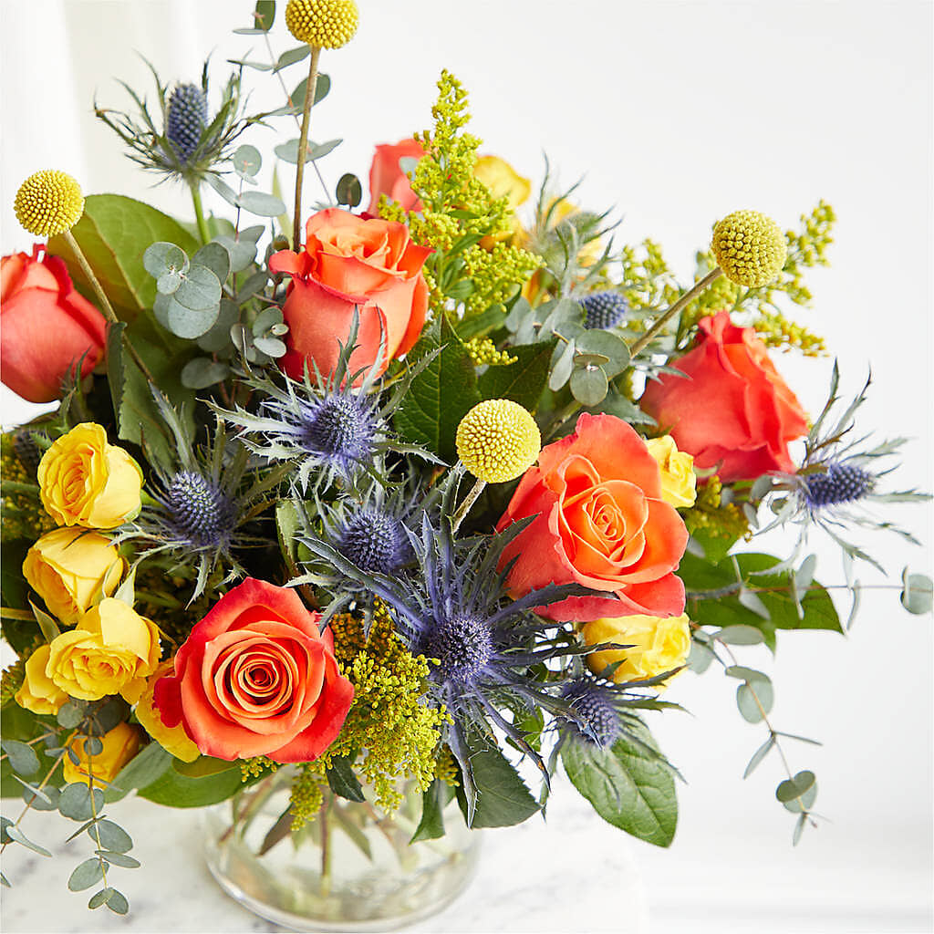 Disco Bouquet –  Blossoms In Studio Of Flowers, Forest MS