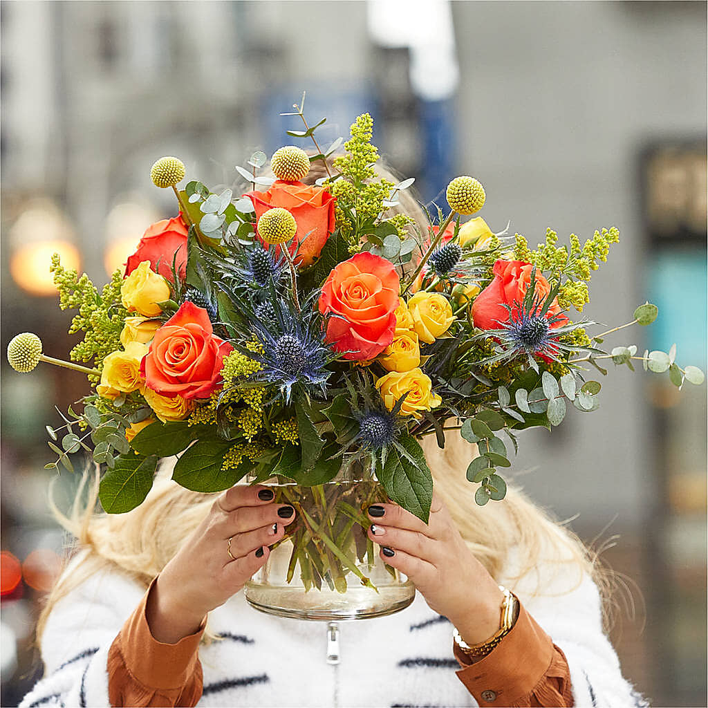 Disco Bouquet –  Blossoms In Studio Of Flowers, Forest MS