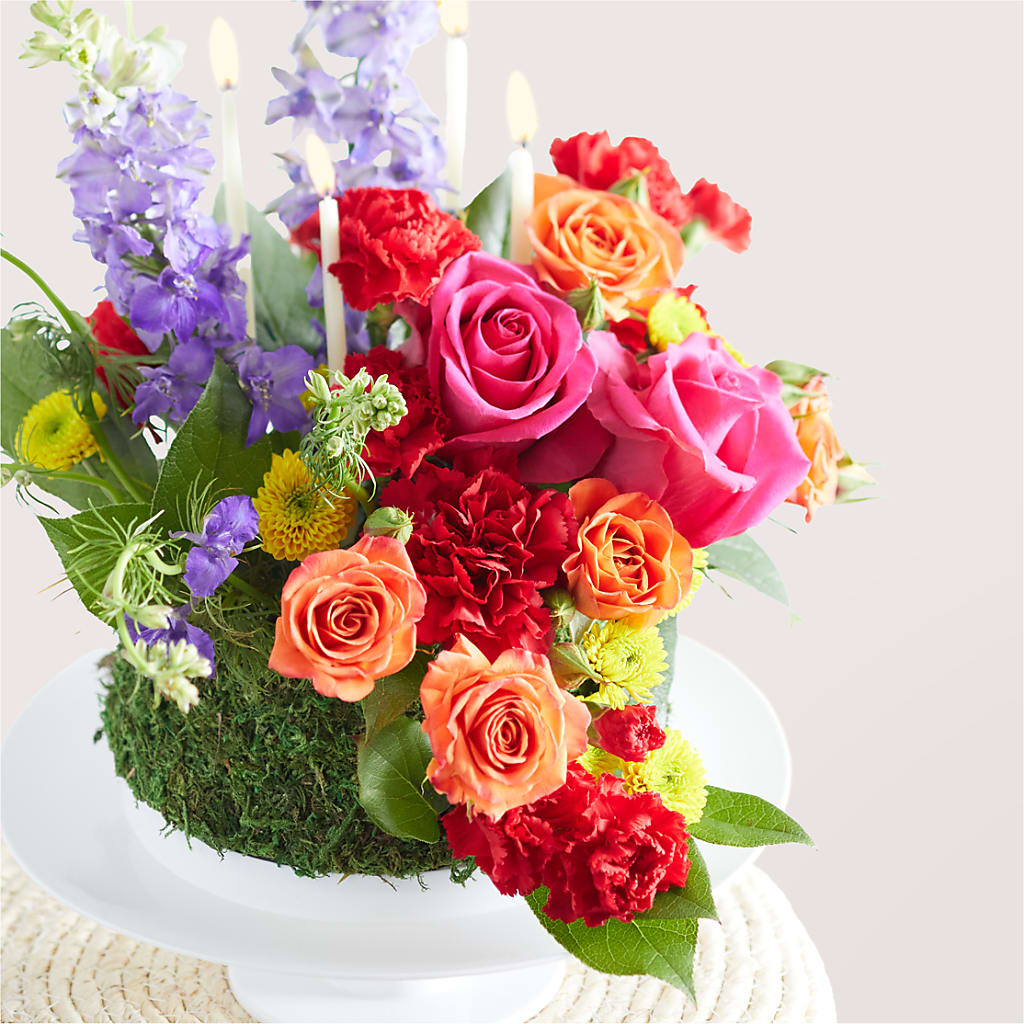Best Year Yet Floral Cake –  Blossoms In Studio Of Flowers, Forest MS