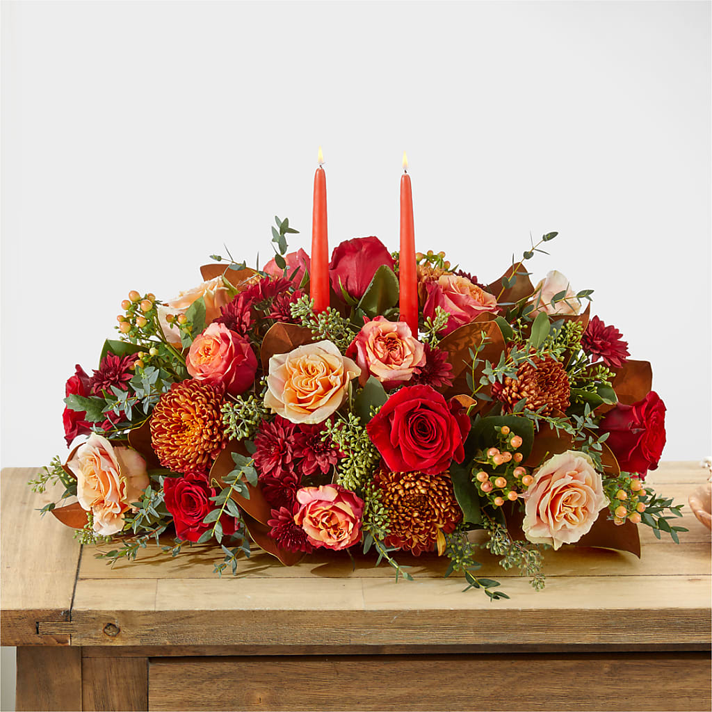 Gather Near Centerpiece –  Blossoms In Studio Of Flowers, Forest MS
