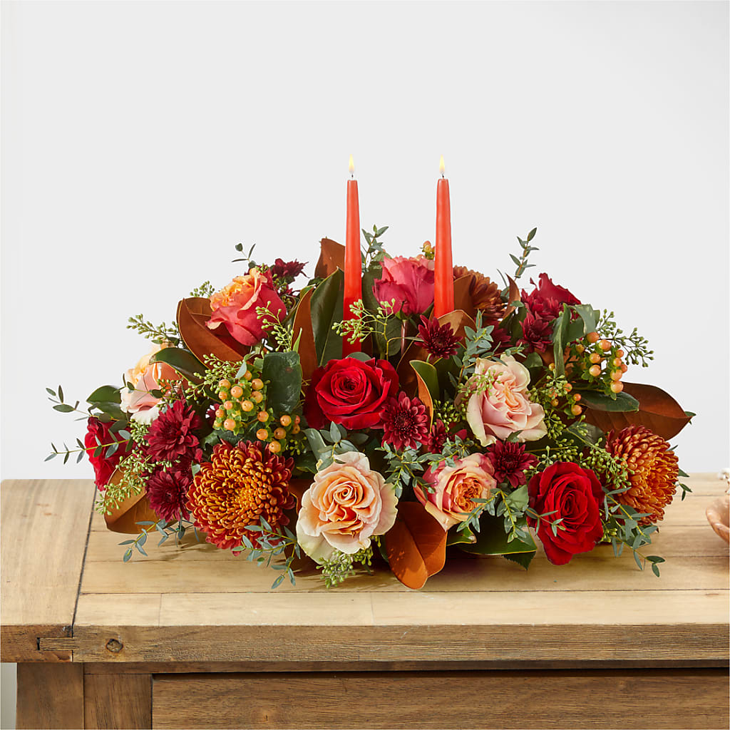 Gather Near Centerpiece –  Blossoms In Studio Of Flowers, Forest MS