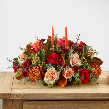 Gather Near Centerpiece –  Blossoms In Studio Of Flowers, Forest MS