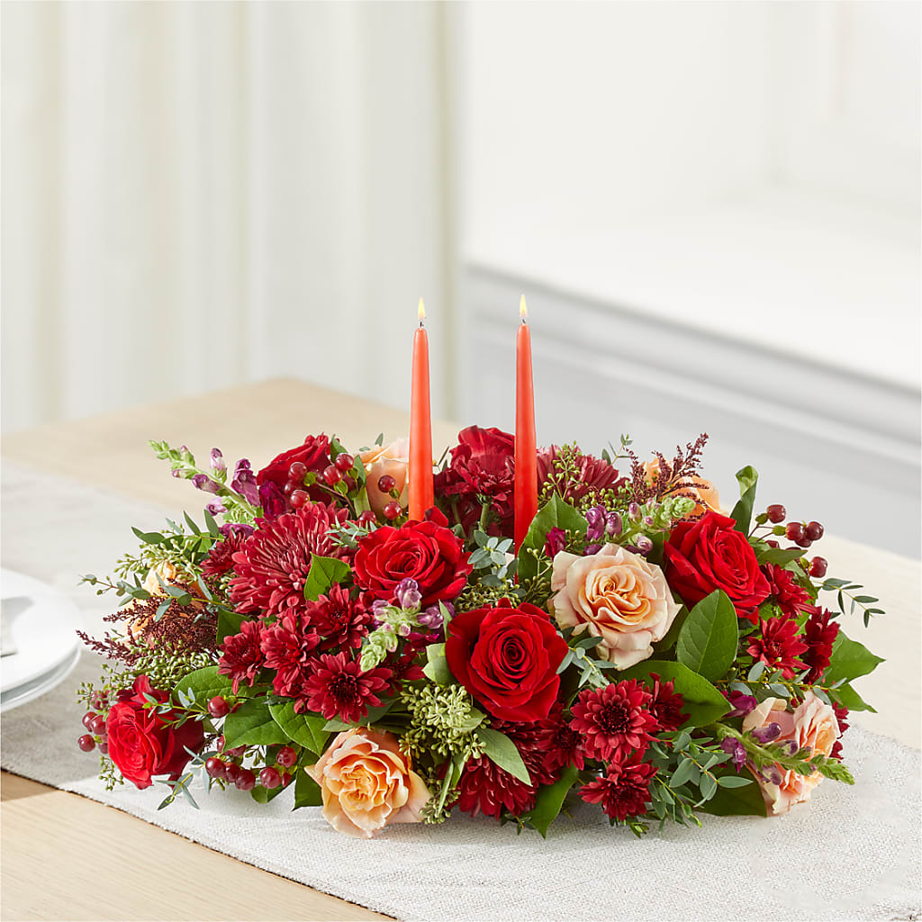 Most Thankful Centerpiece –  Blossoms In Studio Of Flowers, Forest MS