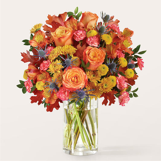 Winds of Autumn Bouquet –  Blossoms In Studio Of Flowers, Forest MS