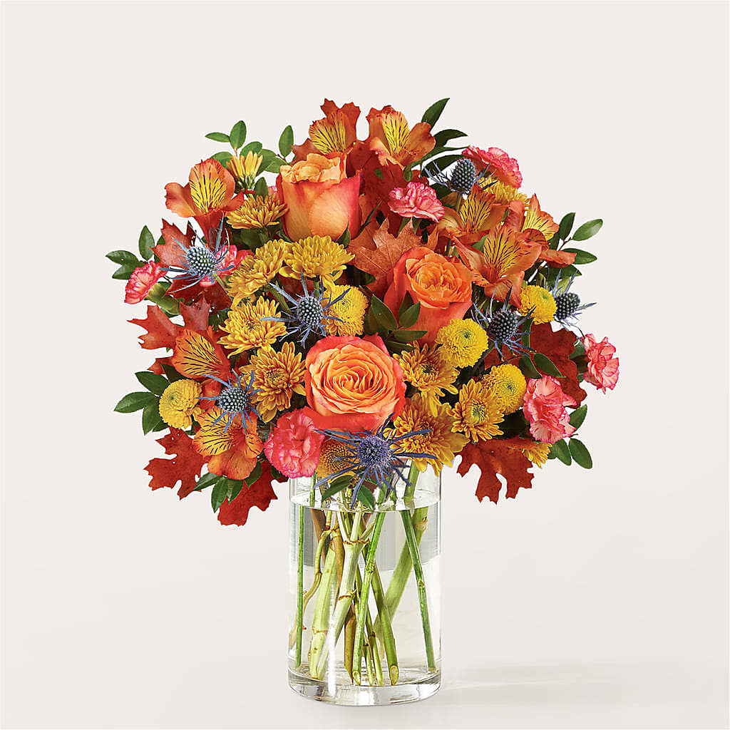Winds of Autumn Bouquet –  Blossoms In Studio Of Flowers, Forest MS