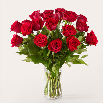 The One Red Rose Bouquet –  Blossoms In Studio Of Flowers, Forest MS