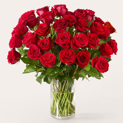 The One Red Rose Bouquet –  Blossoms In Studio Of Flowers, Forest MS