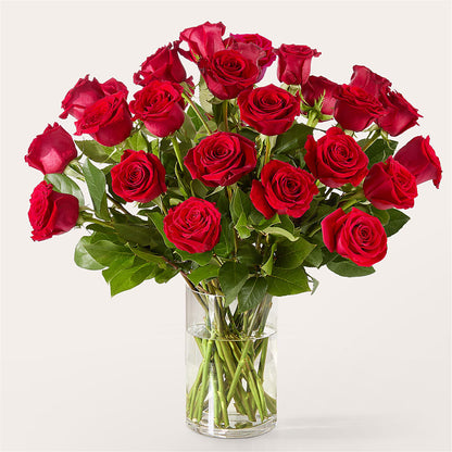 The One Red Rose Bouquet –  Blossoms In Studio Of Flowers, Forest MS