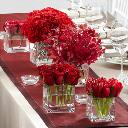 Modern Grace Centerpiece –  Blossoms In Studio Of Flowers, Forest MS