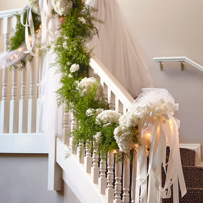 Champagne Dreams Garland –  Blossoms In Studio Of Flowers, Forest MS